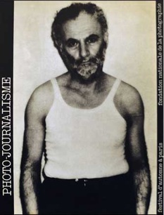 Couverture du catalogue de l’exposition Photo-journalisme de la Fondation nationale de la photographie pour le Festival d’automne 1977